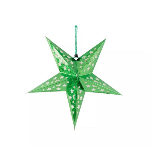 60cm Metallic Star - fold out