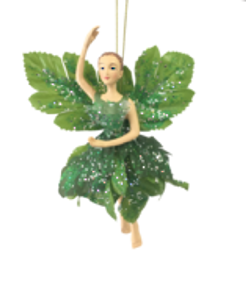 18 cm Garden Fairy in Green