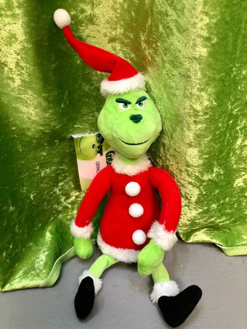 35cm Grinch in Santa Suit Plush