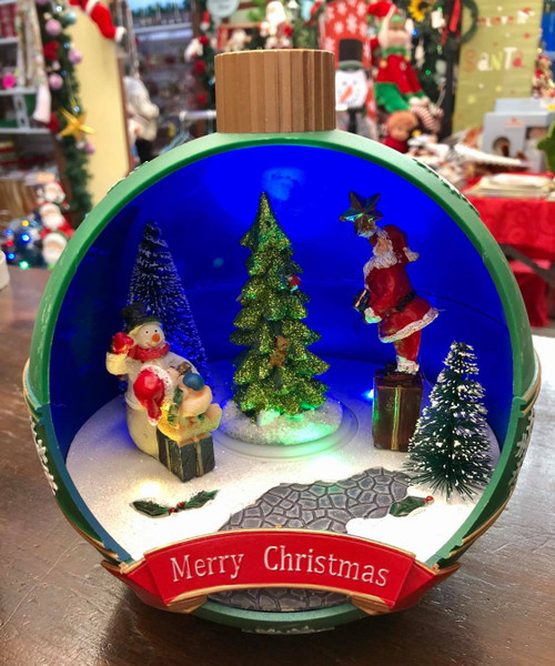 Green LED Bauble