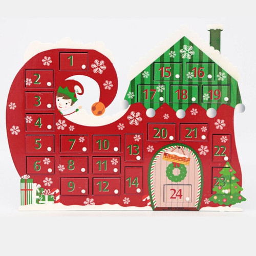 Elf House Advent Calendar Christmas Magic Makers