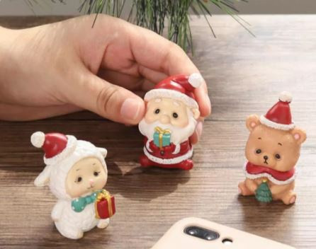 Miniature Christmas Santas/Animals