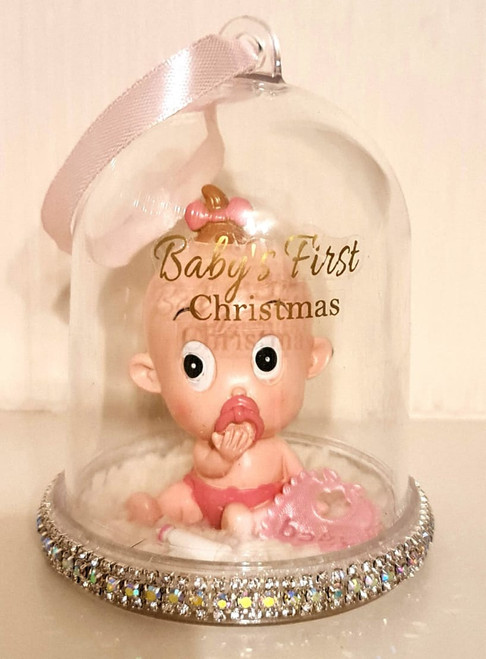 Baby's First Christmas Cloche