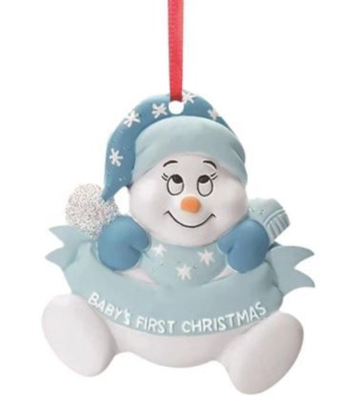 Baby’s First Christmas (Blue Snowbaby)