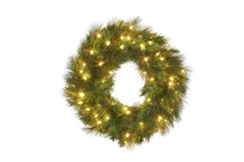 61cmD LED Light-up Wreath