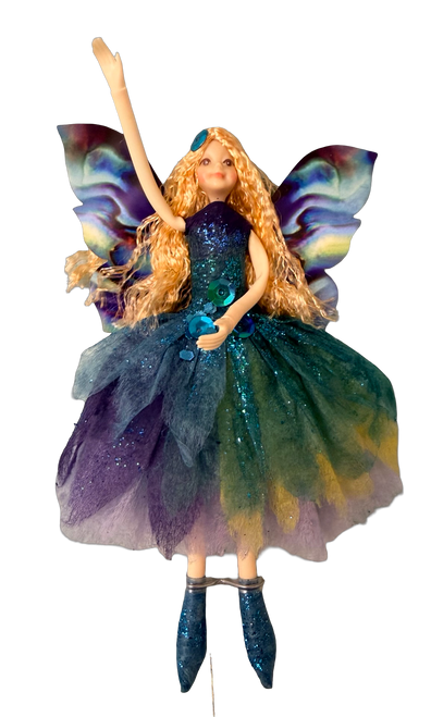 NZ Fairy - Collectors Item / Paua Shell