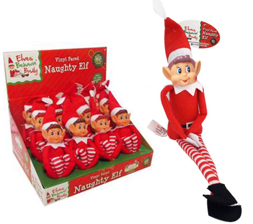 Xmas Naughty Elf 30cm