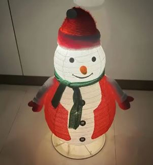 91cm Pop-up Sparkly Snowman