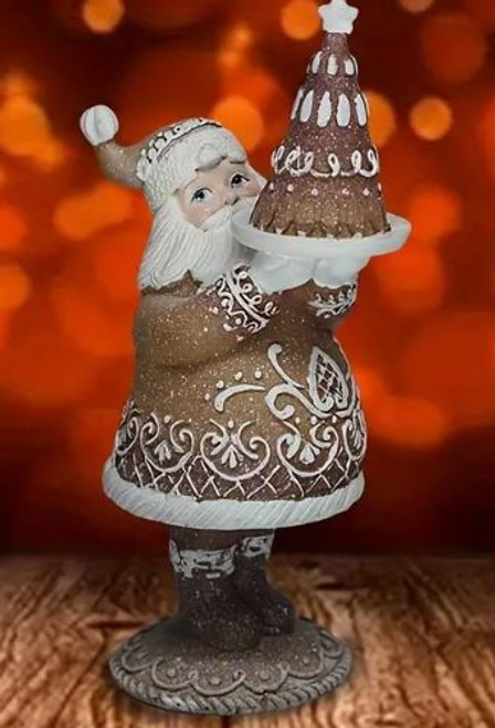 Gingerbread Santa Claus - Brown