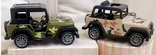 Pull Back Safari Jeep