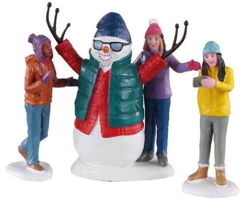 Snowman Selfie, Set of 3