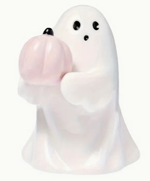 Resin Ghost with Pink Pumpkin
