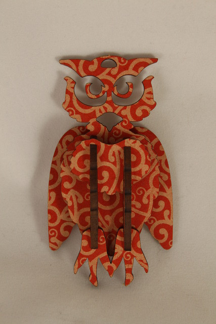 Abstract Designs Hanging Morepork