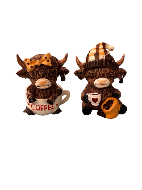 Highland Coo Coffee Pals Boxed Set