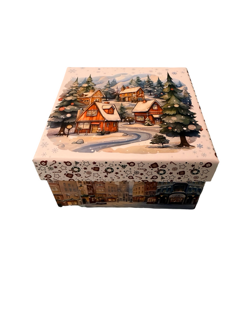 Resin Highland Coo Xmas Tree Hangers - Boxed Set