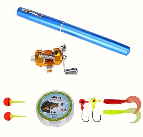 Pen Fishing Rod, Reel & Line