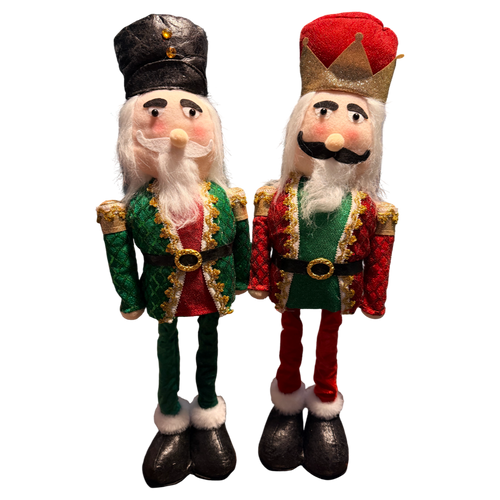 Retractable Legs Nutcracker - Plush