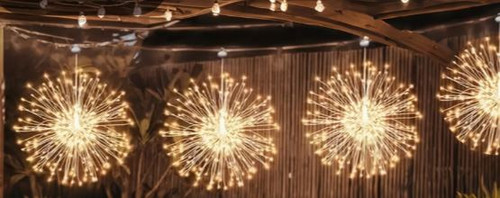 Cluster Lights - Warm White LEDs (10 clusters)