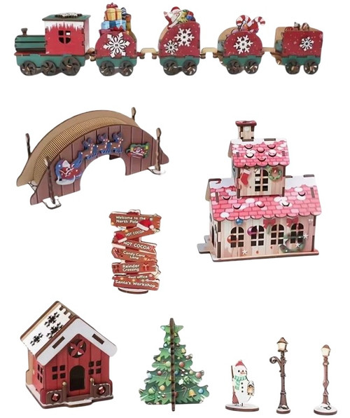 DIY Christmas Town