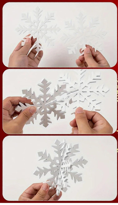 2 Piece Snowflake - Slot Together