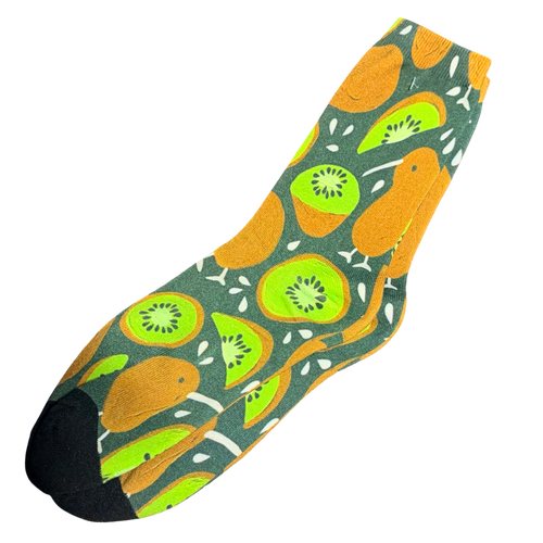 Kiwi & Kiwifruit Socks - OSFM