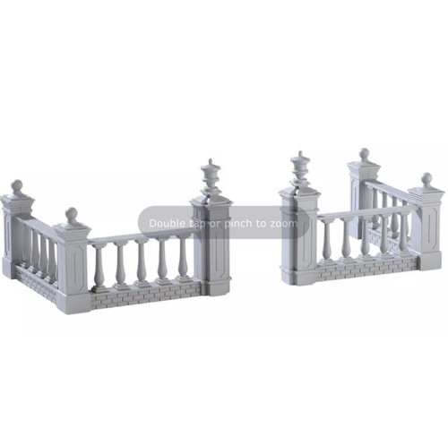 Plaza Fence, Set of 4