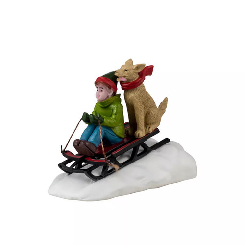 Doggone Downhill Sledding