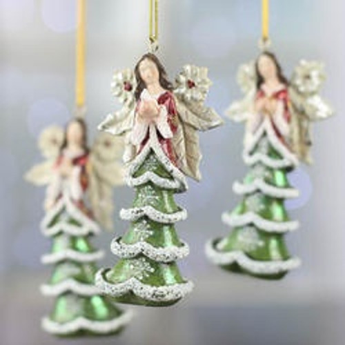 Christmas Tree Angel Ornament