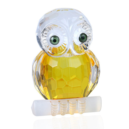 Crystal Owl - Yellow