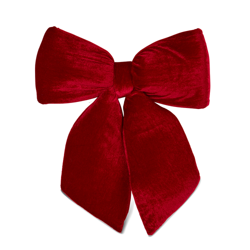 Burgundy Bow 48cm L