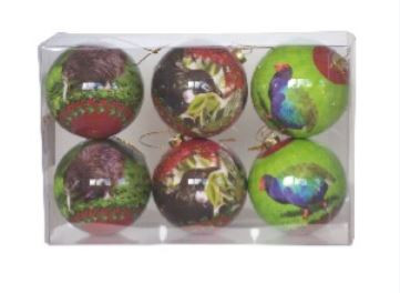 NZ Pukeko Bauble - Christmas Magic Makers