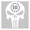 3 Percenter Skull Sticker