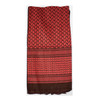 Shemagh Head Wrap - Red/Black