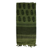 Shemagh Head Wrap - Grenade - Olive Drab/Black