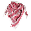 Shemagh Head Wrap - White/Red