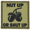 Morale Patch - Nut Up Or Shut Up