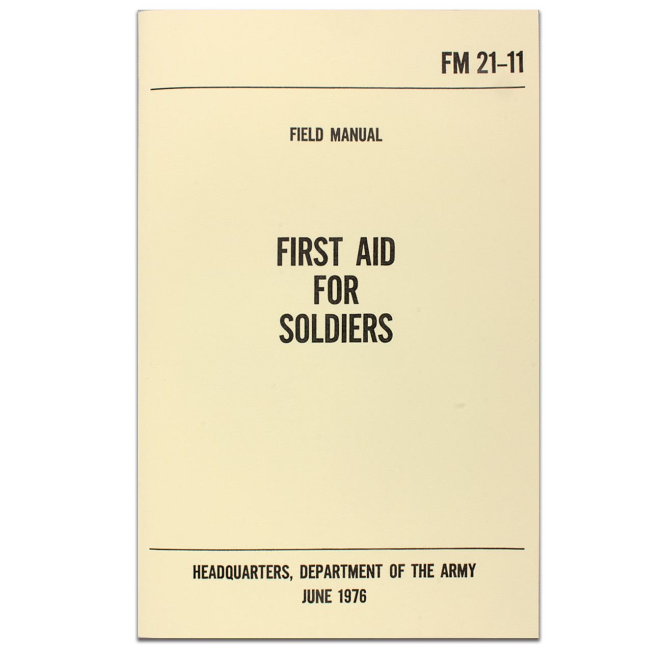 Manual - First Aid For Soldiers