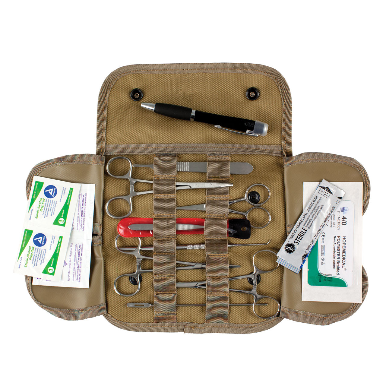 Stainless Steel Surgical Kit - Coyote