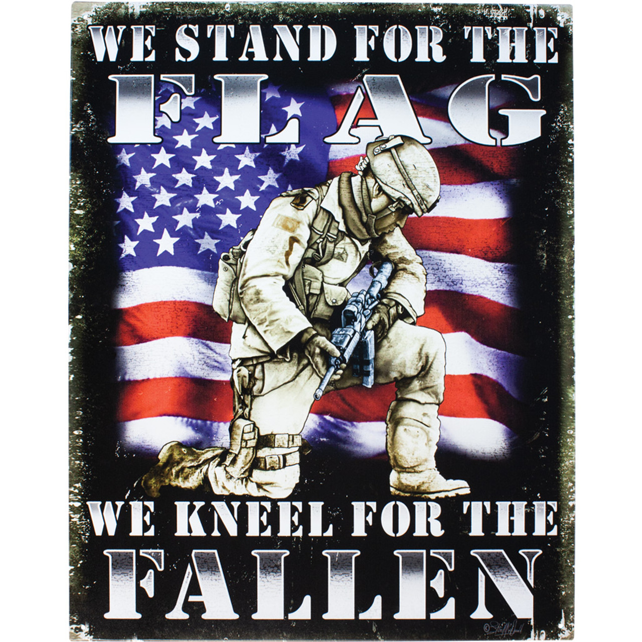 Sign - We Stand For The Flag