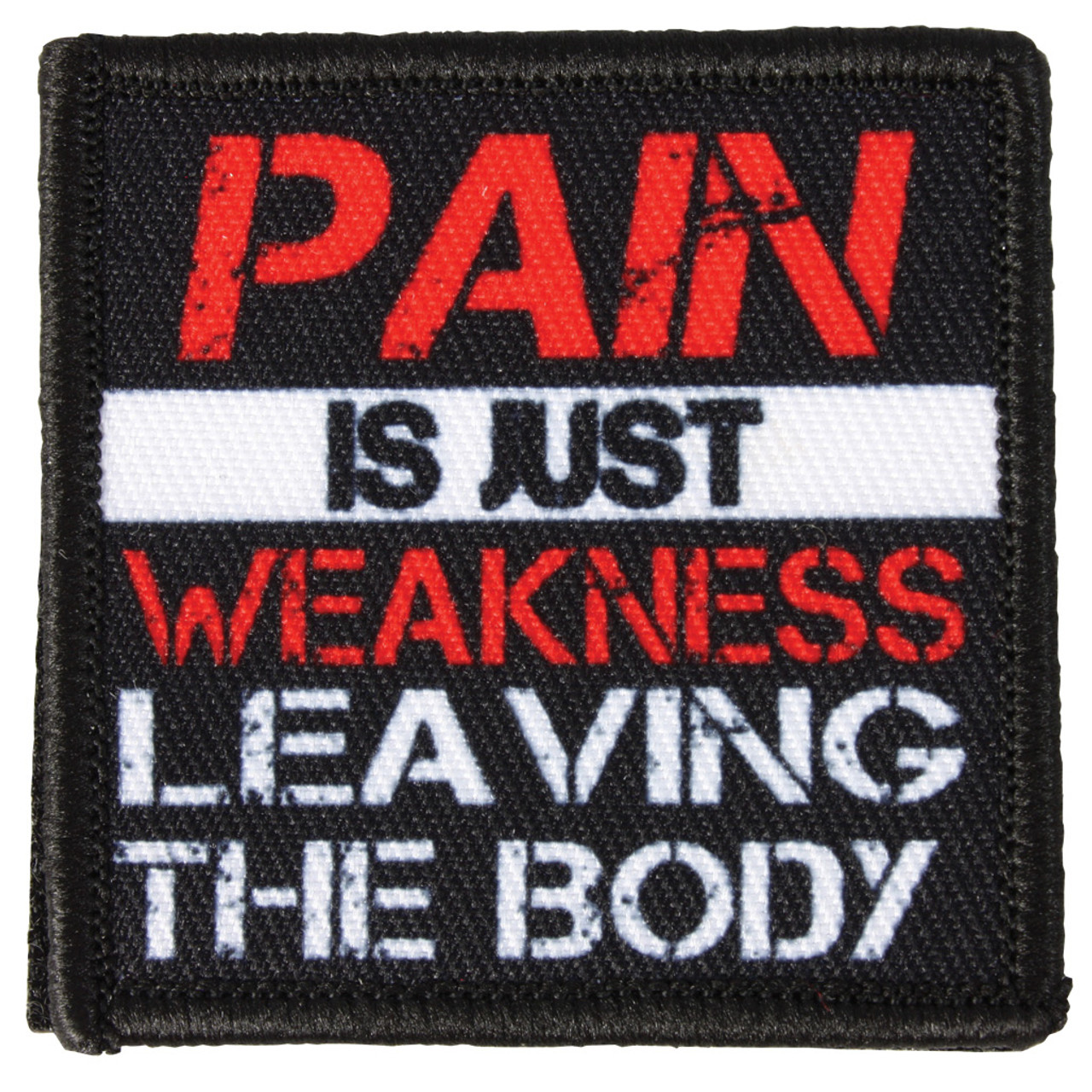 Morale Patch - Pain is Just Weakness