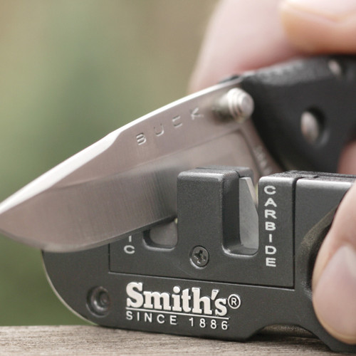  Smith's PP1 Pocket Pal Knife Sharpener Preset Carbide