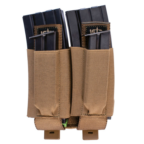 UST-Double Rifle/Pistol Mag Pouch - Coyote