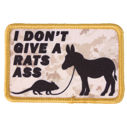 Morale Patch - I Don't Give A Rats Ass