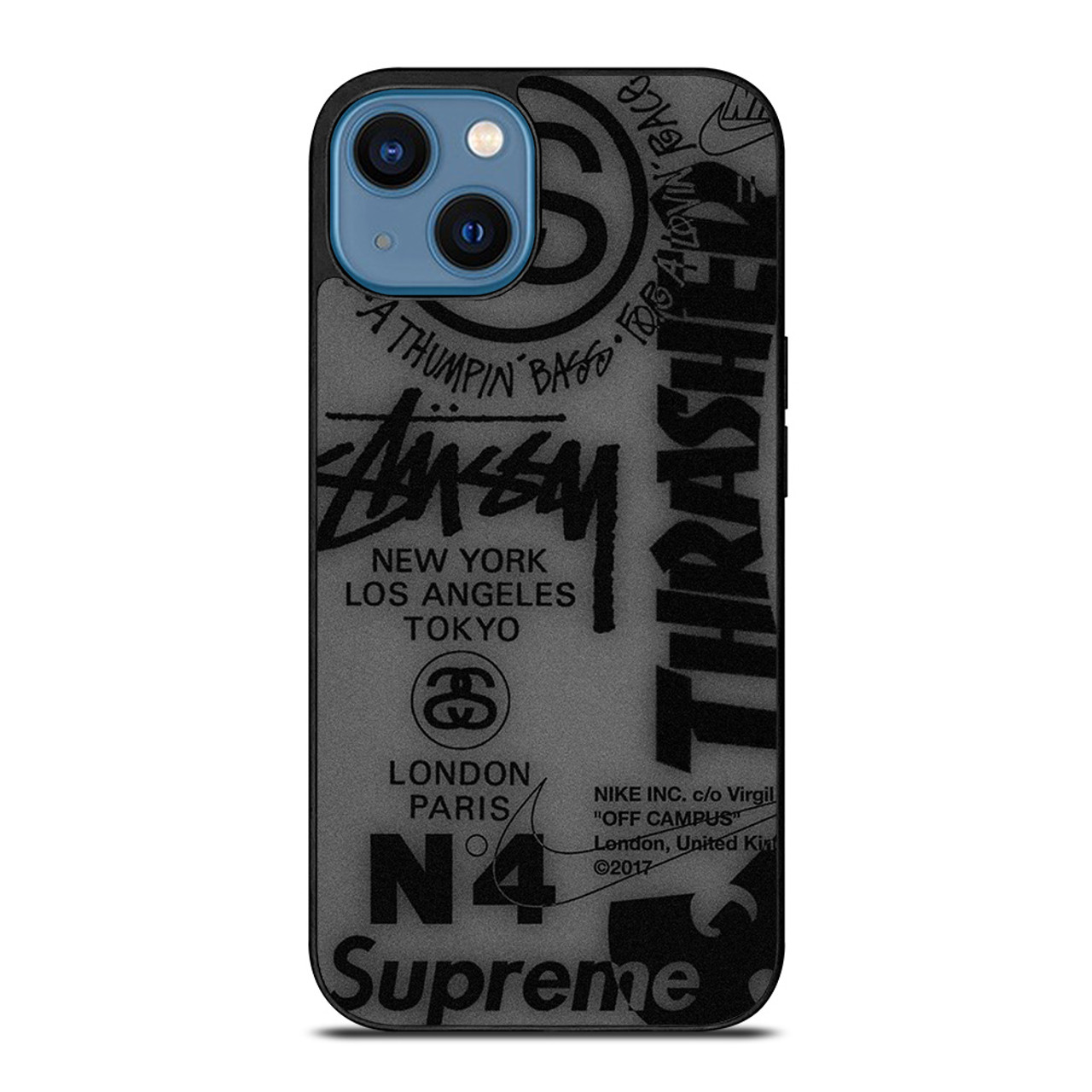 Supreme Black iPhone 14 Pro Case
