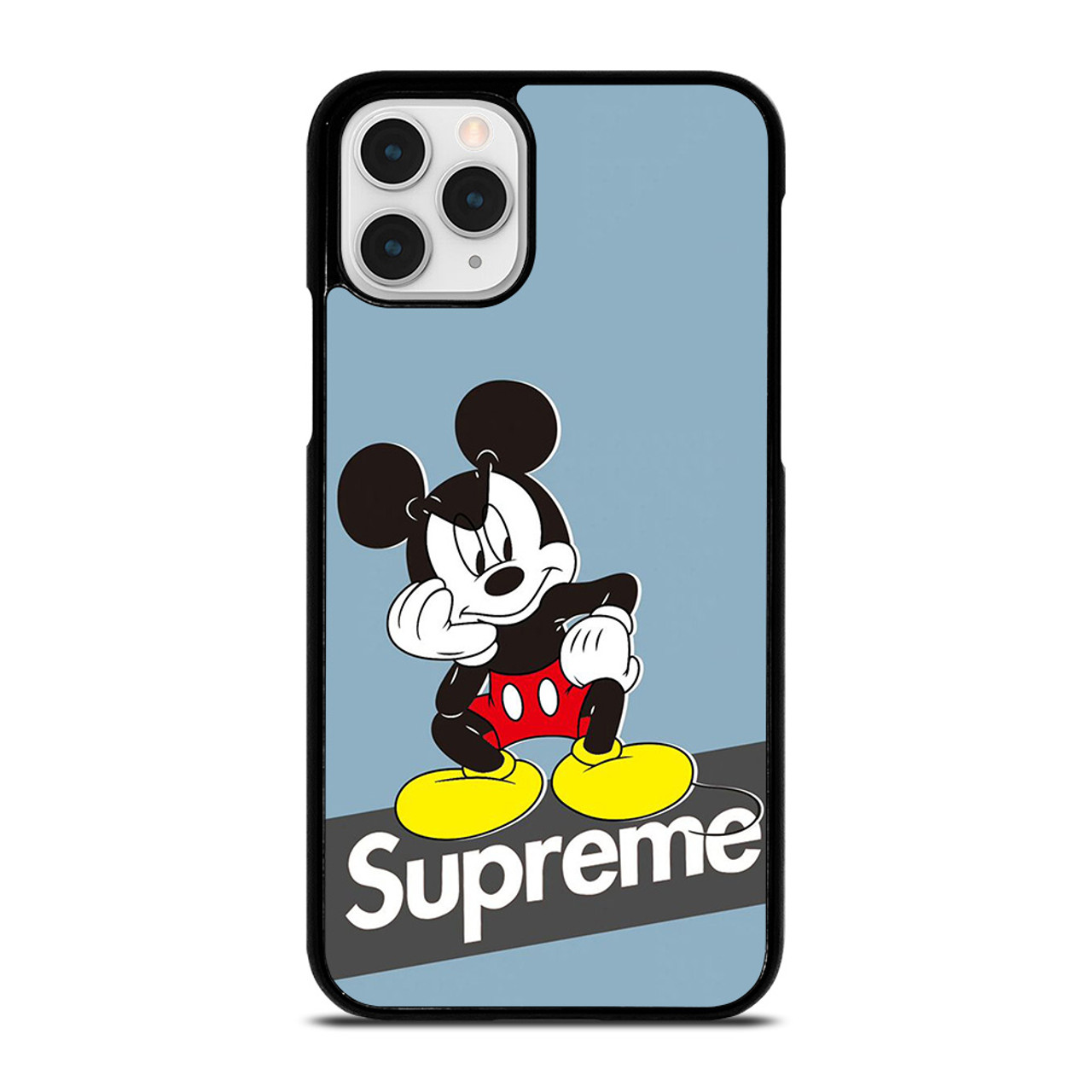 Cell Phones & Accessories, Iphone 11 Pro Mickey Mouse Supreme Phone Case