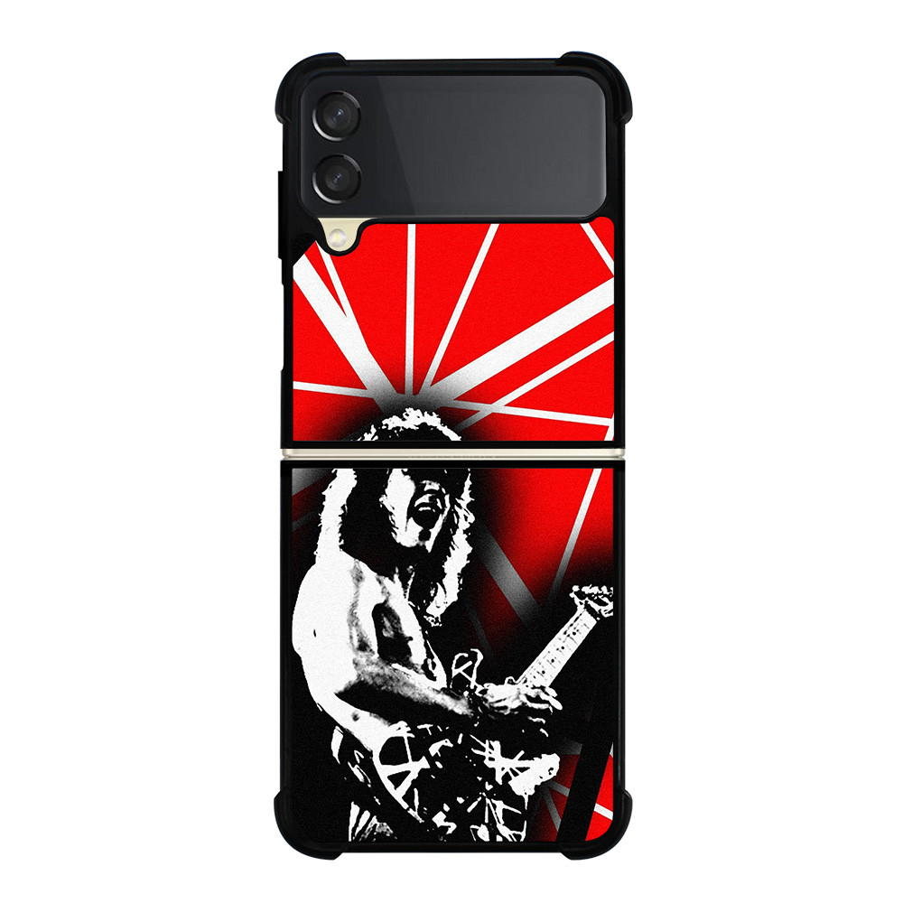 EDDIE VAN HALEN GUITARIST Samsung Galaxy Z Flip 3 Case Cover EDDIE VAN HALEN GUITARIST Samsung Galaxy Z Flip 3 Case Cover