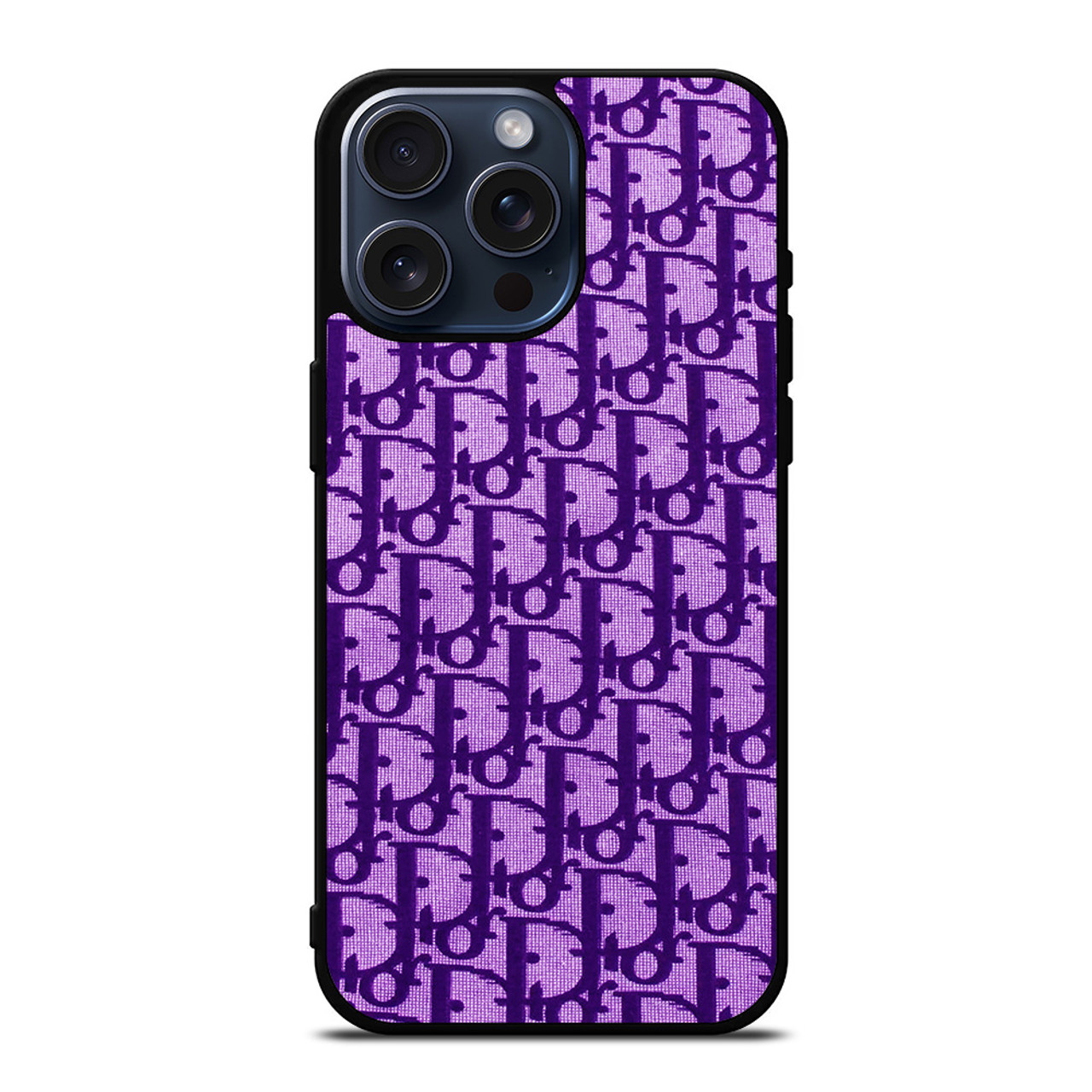 Dior Pattern Back Case - iPhone