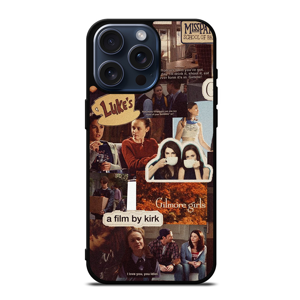 GILMORE GIRLS MOVIES CCOLLAGE iPhone 15 Pro Max Case Cover GILMORE GIRLS MOVIES CCOLLAGE iPhone 15 Pro Max Case Cover