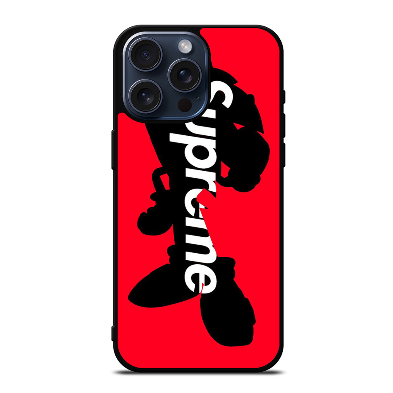 SUPREME X SONIC THE HEDGEHOG iPhone 15 Pro Max Case Cover
