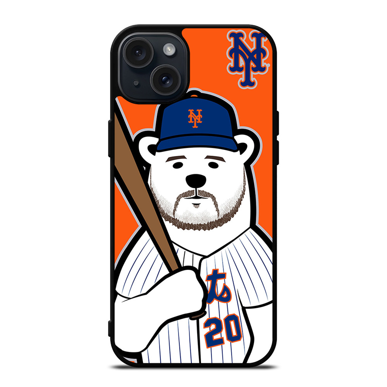 PETE ALONSO POLAR BEAR NEW YORK METS iPhone 15 Plus Case Cover